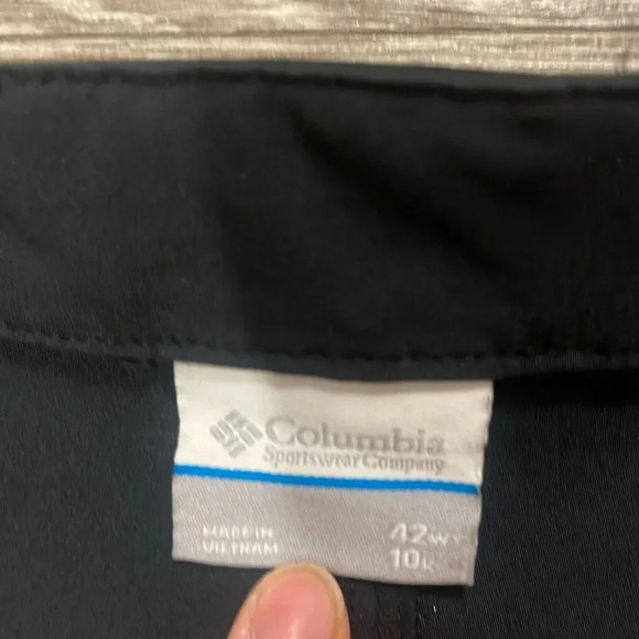 Columbia PFG Grander Marlin II Offshort Shorts navy blue size 42 - 10” length - Picture 2 of 6